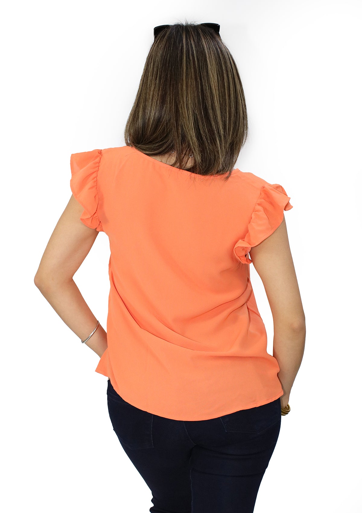 MF-TB-8470 Coral Blusa de Mujer