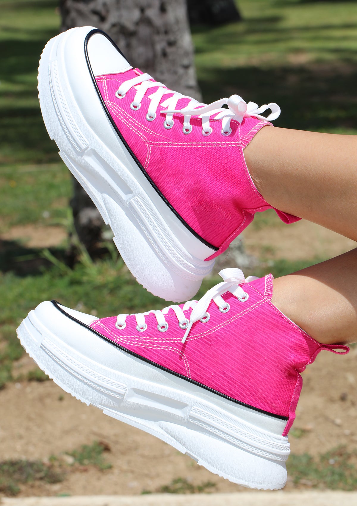 MG-JEFFREY-1 Hot Pink Women Shoes