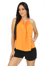 MH-38203-T Orange Blusa de Mujer