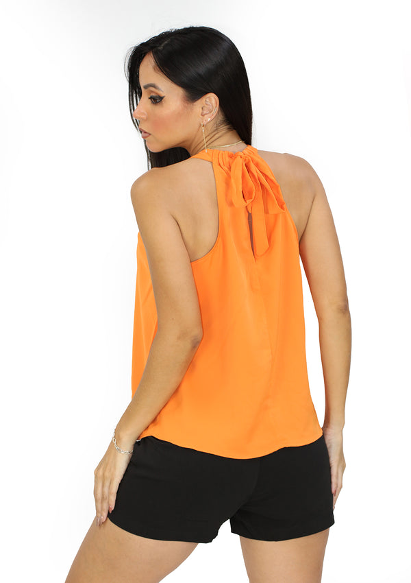 MH38203T Orange Blusa de Mujer