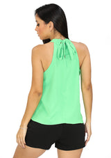 MH-38203-T Green Blusa de Mujer