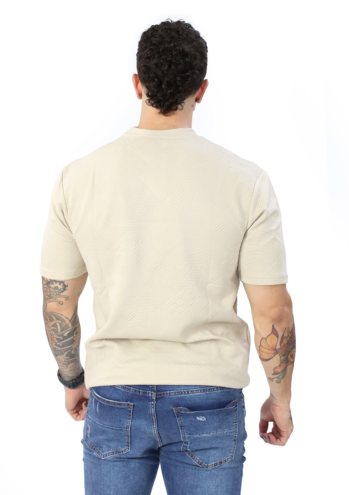 MMF-ADTE-OVC Khaki Men's T-Shirt by Addict Premium