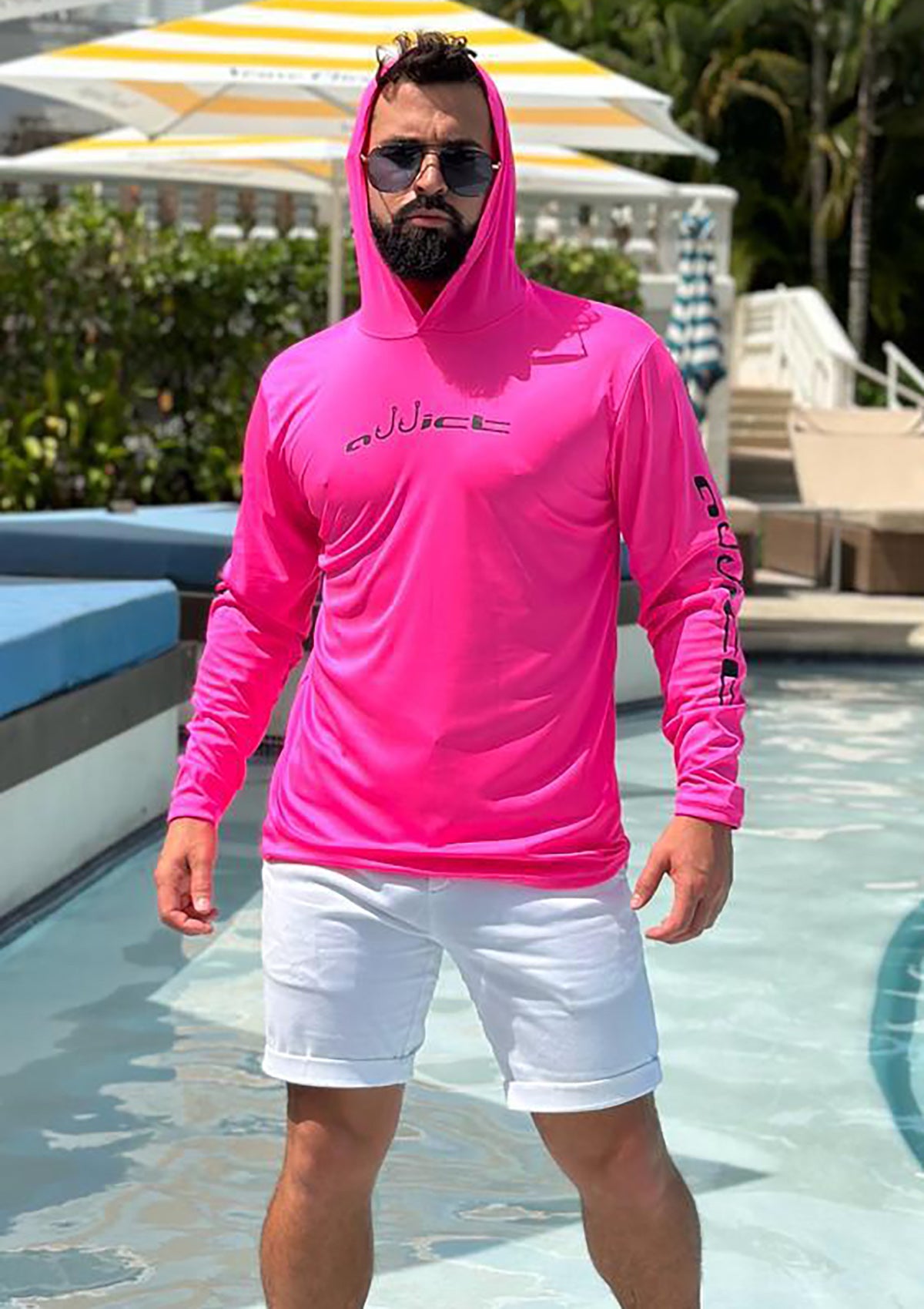 MMFDRY200HO Fuchsia Neon Rashguard de Hombre by Addict