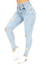 20926 Ripped Skinny Jean by Maripily Rivera