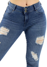 20932 Ripped Skinny Jean by Maripily Rivera