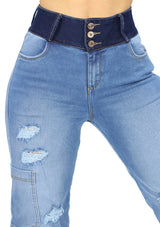 20933 Ripped Jogger "Cargo" Jean by Maripily Rivera