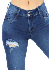 20947 Ripped Skinny Jean by Maripily Rivera