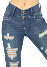 20956 Ripped Skinny Jean by Maripily Rivera