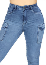 MRP21125 Tobillero Cargo Jean by Maripily Rivera