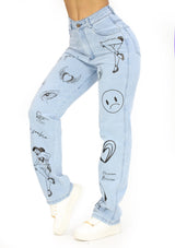 MRP21252 Straight Fit Special Edition Jean by Maripily Rivera