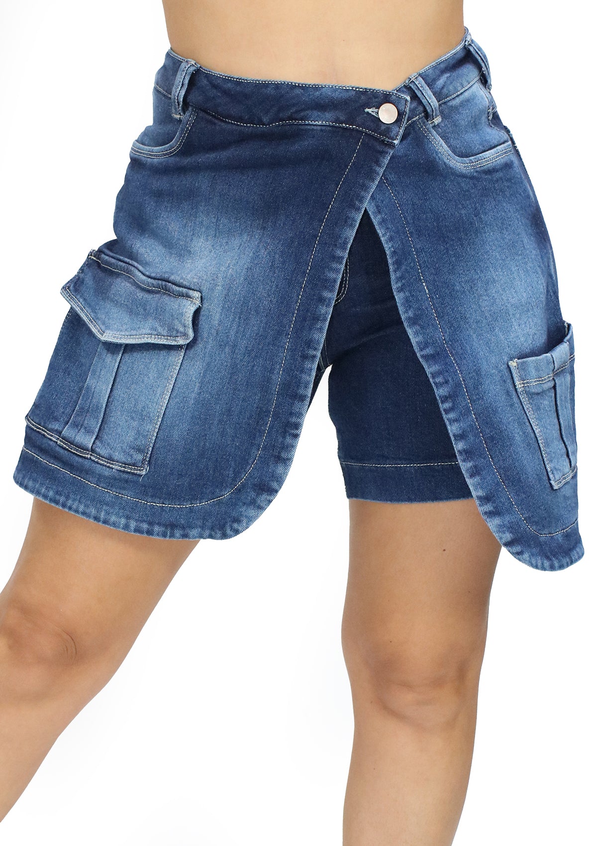 MRP-21260 Falda Pantalón (Skort) by Maripily Rivera