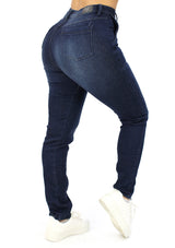 MRP21293 Slim Fit Cargo Jean by Maripily Rivera