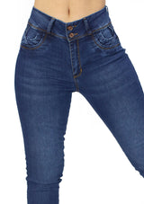 MRP21477 Dark Denim Skinny Jean by Maripily Rivera