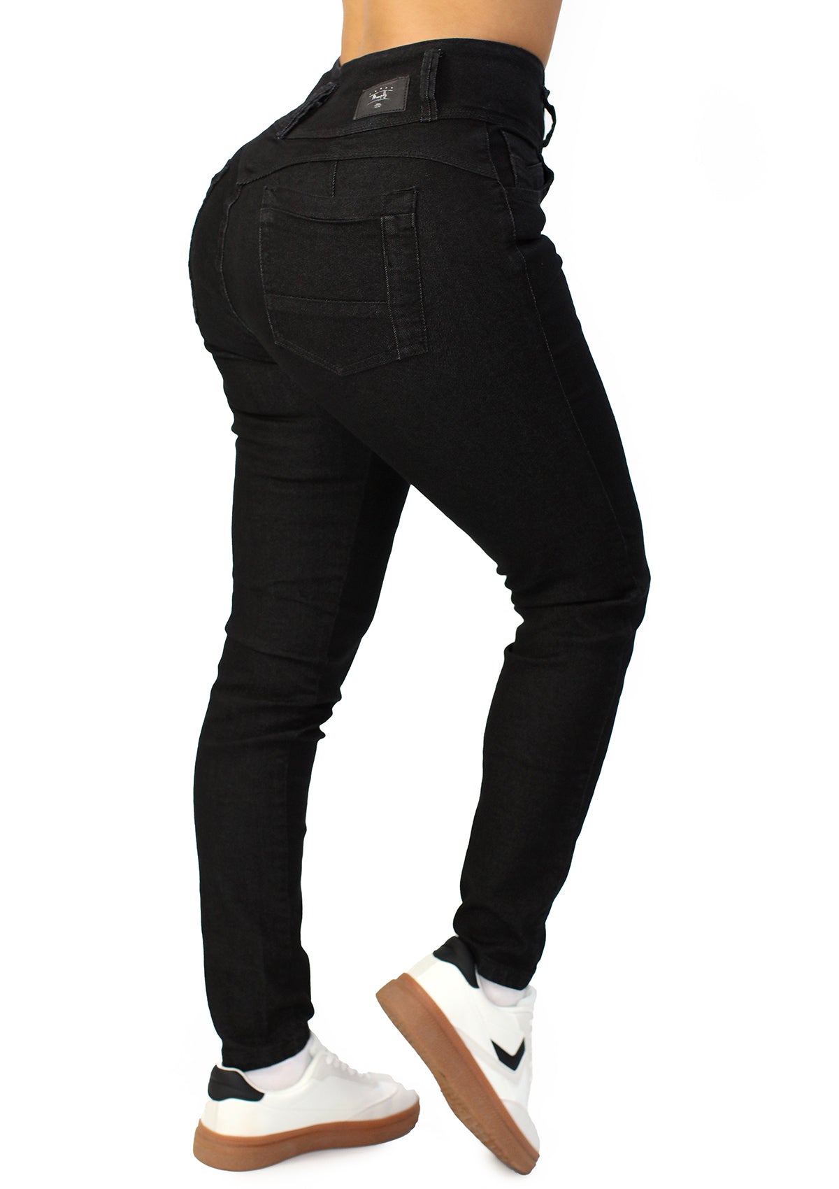 MRP-21502 Black Denim Skinny Jean by Maripily Rivera