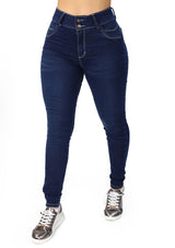 MRP21547 Dark Denim Skinny Jean by Maripily Rivera