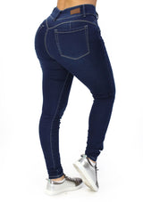 MRP21547 Dark Denim Skinny Jean by Maripily Rivera