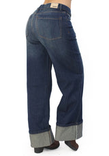 MRP21567 Dark Denim Straight Fit Jean by Maripily Rivera