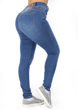 MRP21595L Light Denim Skinny Jean by Maripily Rivera