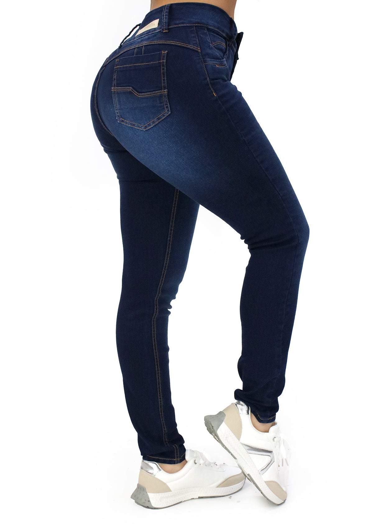 MRP-21596 Dark Denim Skinny Jean by Maripily Rivera