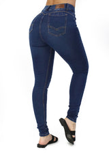 MRP21600M Medium Denim Skinny Jean by Maripily Rivera