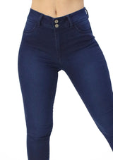 MRP21604 Dark Denim Tobillero Jean by Maripily Rivera
