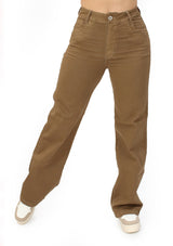 MRP-21622 Brown Denim Marine Fit Jean by Maripily Rivera
