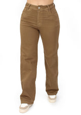 MRP-21622 Brown Denim Marine Fit Jean by Maripily Rivera