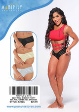 MRP-U6280-A Sexy Trim Cheeky Panty by Maripily