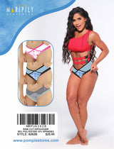 MRP-U6282-B Raw Cut Hiphugger by Maripily