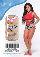 MRP-U6282-B Raw Cut Hiphugger by Maripily