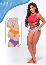MRP-U6286-A Smooth Belt Hipster Panty by Maripily