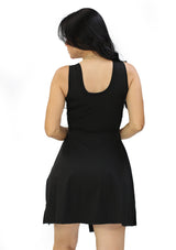 NE-51807 Black Tennis Romper Skort de Mujer