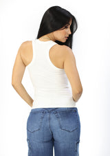 NY-6482 White Acho P-erre es otra cosa T-Shirt de Mujer