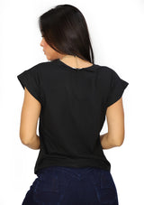 NY-T-1536-F Black Gold Blusa de Mujer