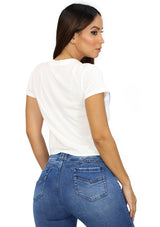 NY-T-790-N White TShirt de Mujer