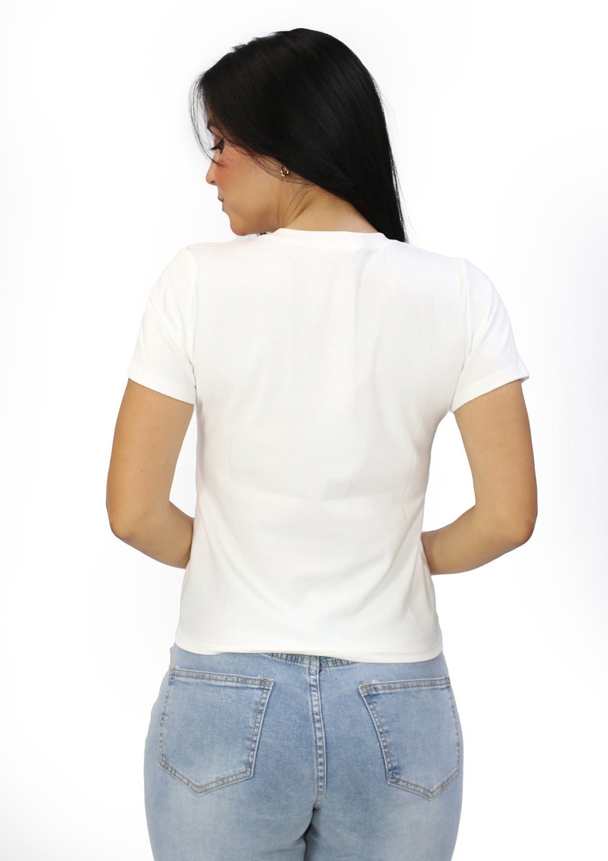 RU-FF-370 White TShirt de Mujer