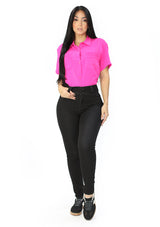 SC-21536 Black Denim Skinny Jean by Scarcha