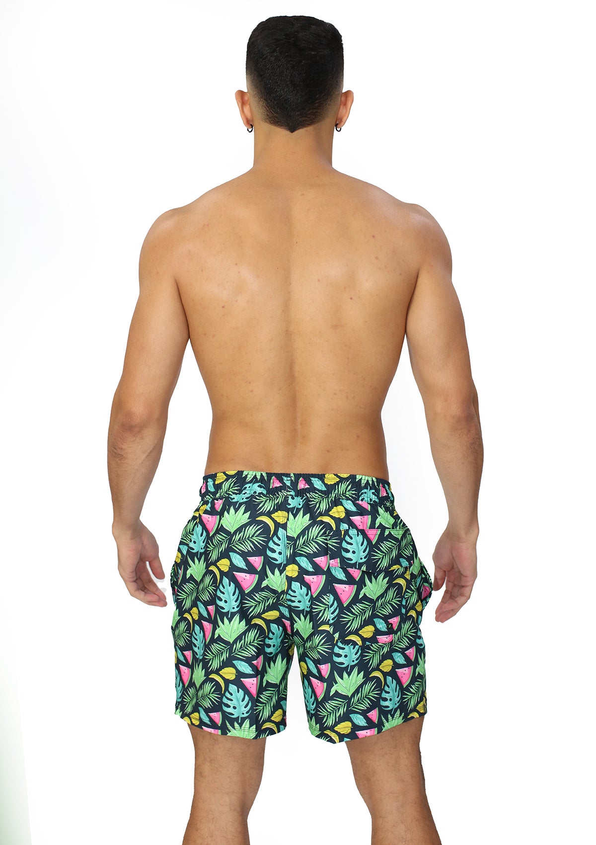 SL-01837 Watermelon Paradise Swimwear Trunks Men by Surflife Wear