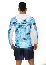 SL-01885 Pulsar Swimwear Hoodies de Hombre by Surflife