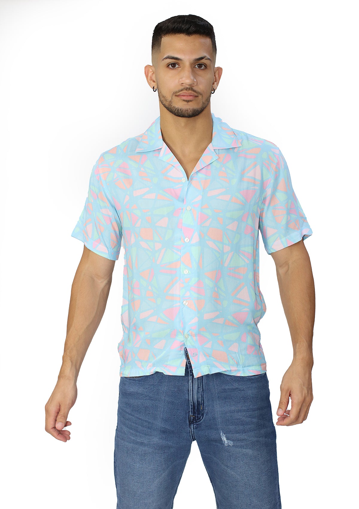 SL-01904 Crystal Shirt de Hombre by Surflife Wear