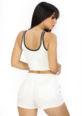 SM10267TN White Top de Mujer