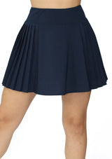 SM-60023-KN Navy Falda de Mujer