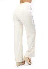 SM-60161-PN Cream Pantalon de Mujer