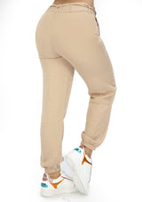 SM6789PM Beige Pantalón Jogger de Mujer