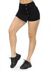 SM6927PN Black Falda Pantalón de Mujer