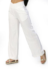 SM-6987-PS White Pantalon de Mujer