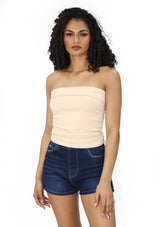 SU-317LS Nude Top de Mujer