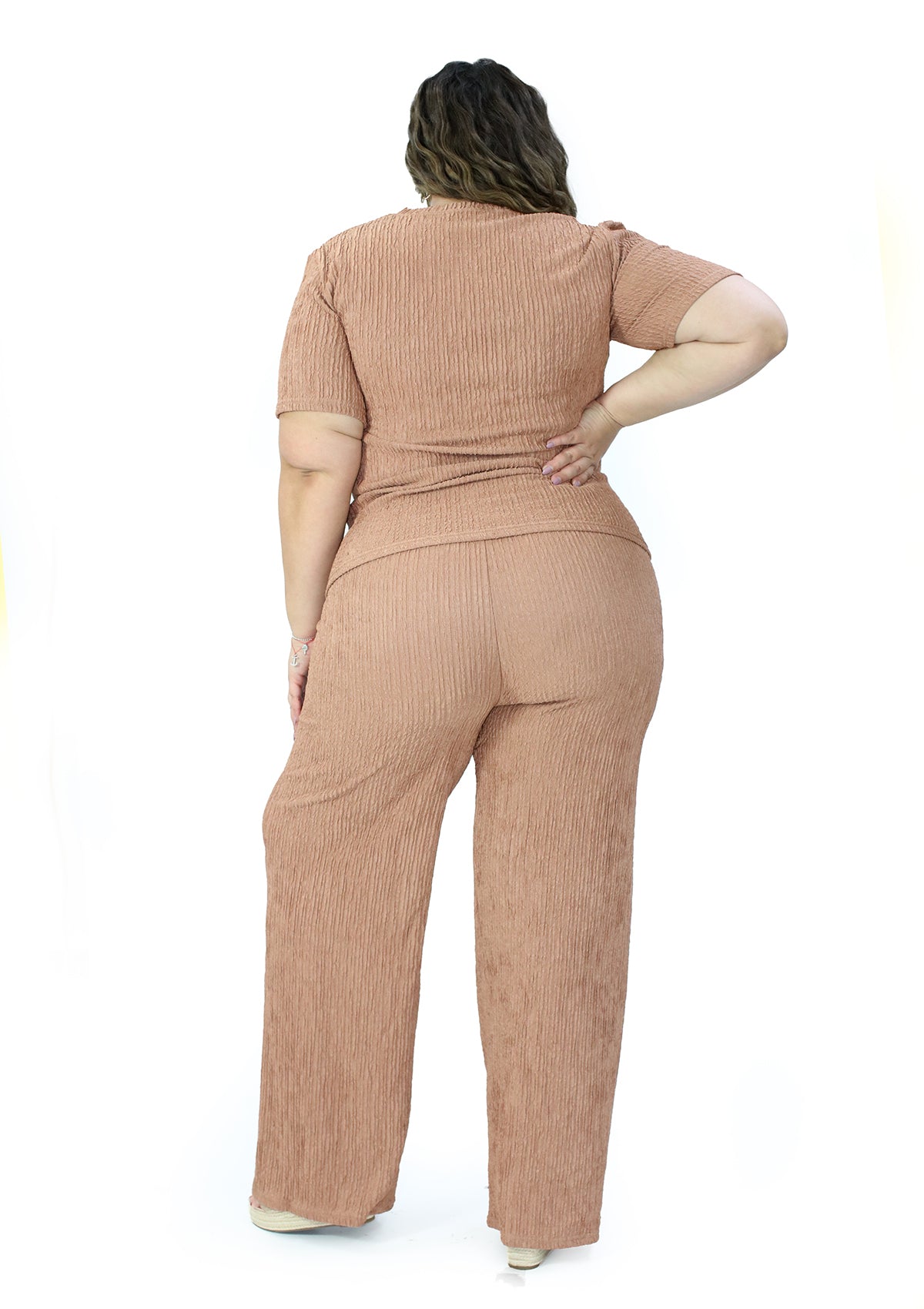 SU-HK-705 Mocha Set Palazzo de Mujer