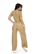 SU-HK-705 Mocha Set Palazzo de Mujer