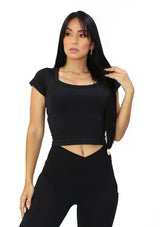 SU-HX-22 Black Top de Mujer